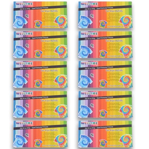 Tie-Dye Refills 9 Packets (Rainbow)